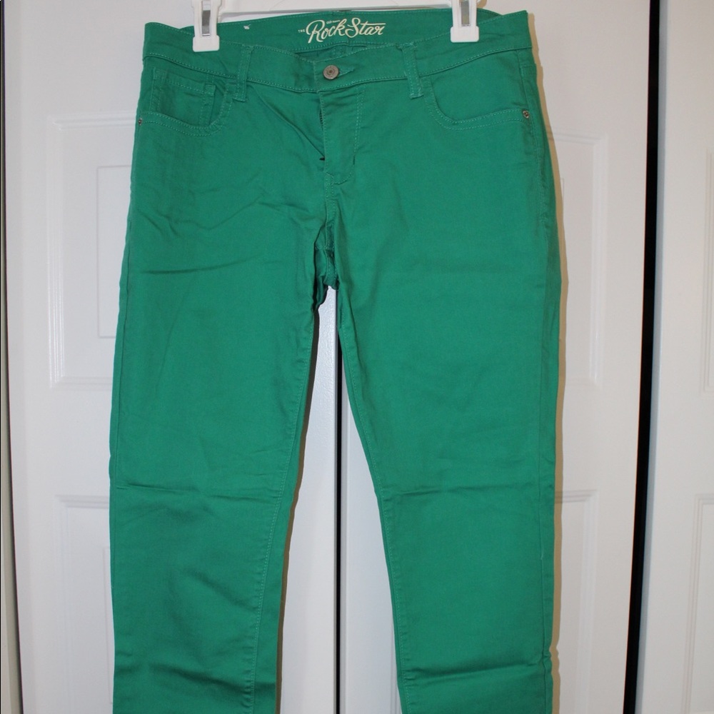 Kelly green Jeans